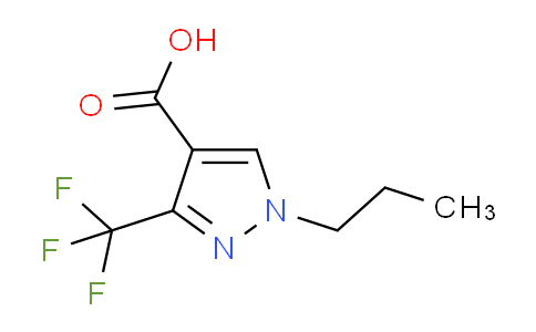 CAS No. 1103427-26-4, 1-Propyl-3-(trifluoromethyl)-1H-pyrazole-4-carboxylic acid