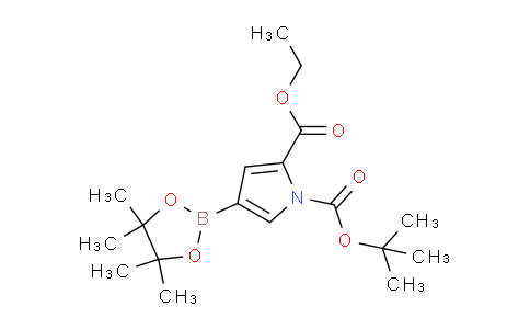 CAS No. 1802005-04-4, 1-tert-Butyl 2-ethyl 4-(4,4,5,5-tetramethyl-1,3,2-dioxaborolan-2-yl)-1H-pyrrole-1,2-dicarboxylate