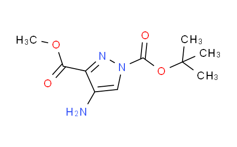CAS No. 923283-63-0, 1-tert-Butyl 3-methyl 4-amino-1H-pyrazole-1,3-dicarboxylate