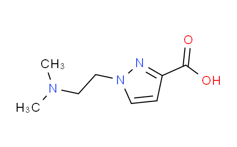 CAS No. 1341056-07-2, 1-[2-(Dimethylamino)ethyl]-1H-pyrazole-3-carboxylic acid