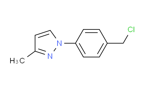 CAS No. 1248072-48-1, 1-[4-(Chloromethyl)phenyl]-3-methyl-1H-pyrazole