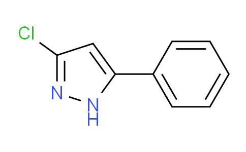 CAS No. 93233-17-1, 1H-Pyrazole, 3-chloro-5-phenyl-