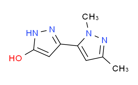 CAS No. 1001500-33-9, 2',5'-Dimethyl-1H,2'H-[3,3'-bipyrazol]-5-ol
