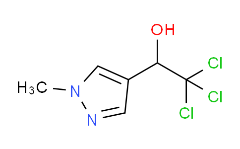 CAS No. 1338495-17-2, 2,2,2-Trichloro-1-(1-methyl-1H-pyrazol-4-yl)ethanol