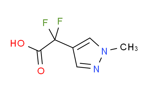 CAS No. 1248011-19-9, 2,2-Difluoro-2-(1-methyl-1H-pyrazol-4-yl)acetic acid