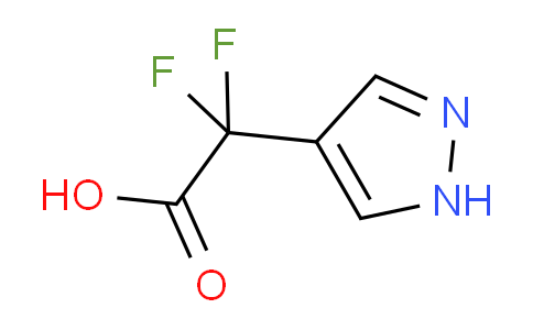 CAS No. 1779748-41-2, 2,2-Difluoro-2-(1H-pyrazol-4-yl)acetic acid