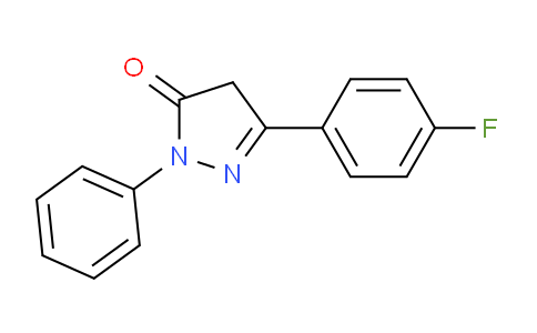 CAS No. 575455-54-8, 2,4-Dihydro-5-(4-fluorophenyl)-2-phenyl-3H-pyrazol-3-one