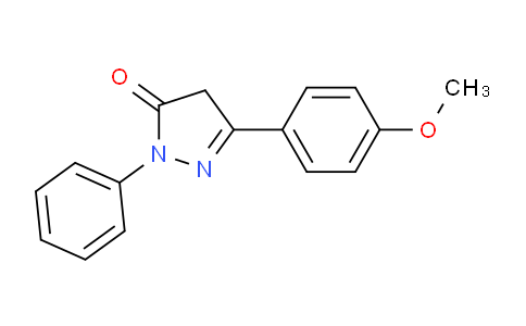 CAS No. 454439-84-0, 2,4-Dihydro-5-(4-methoxyphenyl)-2-phenyl-3H-pyrazol-3-one