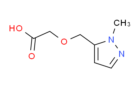 CAS No. 1173076-45-3, 2-((1-Methyl-1H-pyrazol-5-yl)methoxy)acetic acid