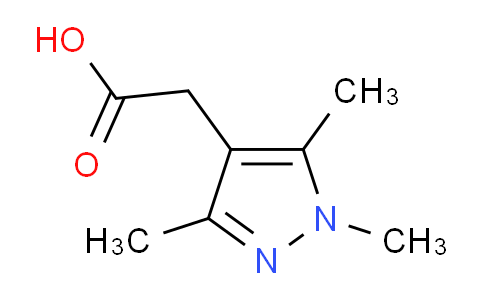 CAS No. 70598-03-7, 2-(1,3,5-Trimethyl-1H-pyrazol-4-yl)acetic acid