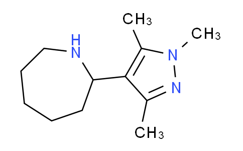 CAS No. 1502237-36-6, 2-(1,3,5-Trimethyl-1H-pyrazol-4-yl)azepane