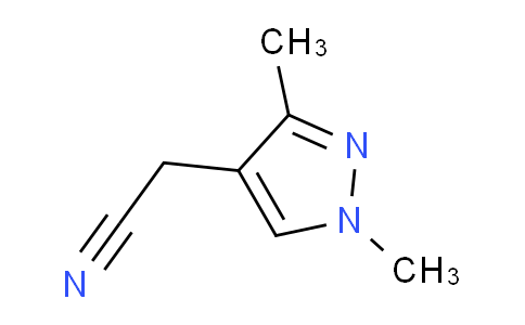 CAS No. 1306738-33-9, 2-(1,3-Dimethyl-1H-pyrazol-4-yl)acetonitrile