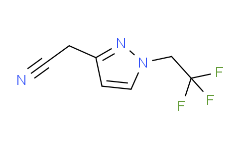 CAS No. 1260659-23-1, 2-(1-(2,2,2-Trifluoroethyl)-1H-pyrazol-3-yl)acetonitrile