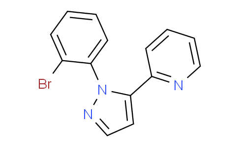 CAS No. 1269293-91-5, 2-(1-(2-Bromophenyl)-1H-pyrazol-5-yl)pyridine