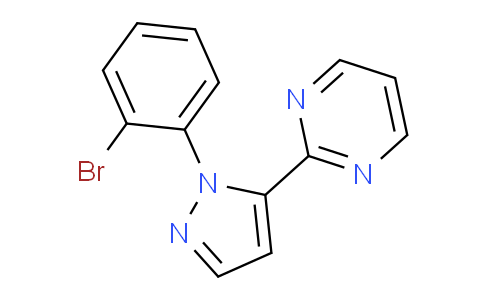 CAS No. 1269291-49-7, 2-(1-(2-Bromophenyl)-1H-pyrazol-5-yl)pyrimidine