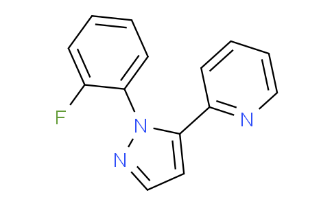 CAS No. 1269291-78-2, 2-(1-(2-Fluorophenyl)-1H-pyrazol-5-yl)pyridine