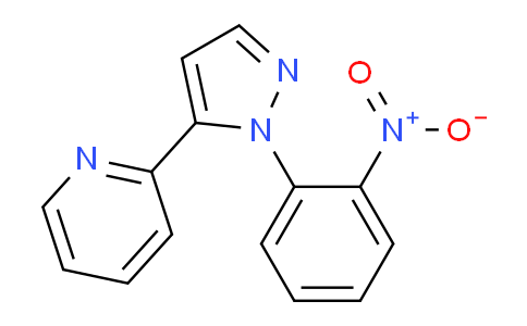 CAS No. 1269291-81-7, 2-(1-(2-Nitrophenyl)-1H-pyrazol-5-yl)pyridine