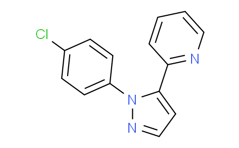 CAS No. 1269291-42-0, 2-(1-(4-Chlorophenyl)-1H-pyrazol-5-yl)pyridine