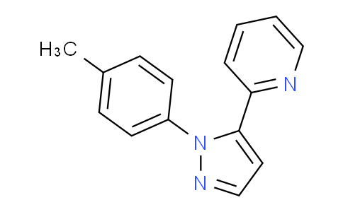 CAS No. 1269293-93-7, 2-(1-(p-Tolyl)-1H-pyrazol-5-yl)pyridine