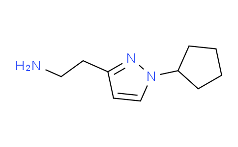 CAS No. 1328640-71-6, 2-(1-Cyclopentyl-1H-pyrazol-3-yl)ethanamine