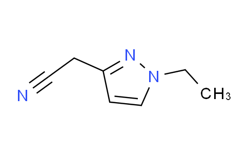CAS No. 1171541-96-0, 2-(1-Ethyl-1H-pyrazol-3-yl)acetonitrile