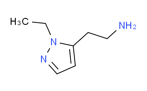 CAS No. 1262865-38-2, 2-(1-Ethyl-1H-pyrazol-5-yl)ethanamine