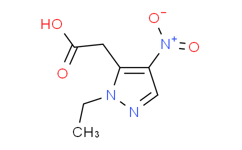 CAS No. 1328640-77-2, 2-(1-Ethyl-4-nitro-1H-pyrazol-5-yl)acetic acid