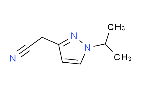 CAS No. 1260659-17-3, 2-(1-Isopropyl-1H-pyrazol-3-yl)acetonitrile