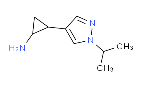 CAS No. 1702036-37-0, 2-(1-Isopropyl-1H-pyrazol-4-yl)cyclopropanamine