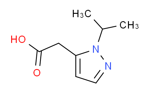 CAS No. 1260658-80-7, 2-(1-Isopropyl-1H-pyrazol-5-yl)acetic acid