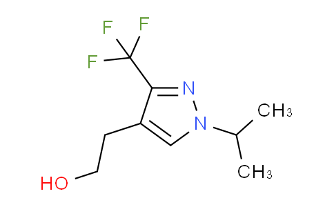 CAS No. 1823321-47-6, 2-(1-Isopropyl-3-(trifluoromethyl)-1H-pyrazol-4-yl)ethanol