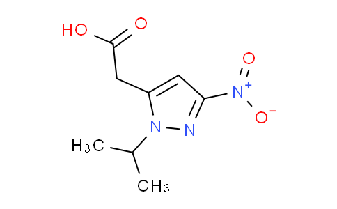 CAS No. 1260658-82-9, 2-(1-Isopropyl-3-nitro-1H-pyrazol-5-yl)acetic acid