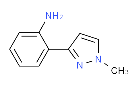 CAS No. 87488-80-0, 2-(1-Methyl-1H-pyrazol-3-yl)aniline