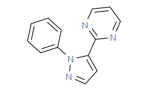 CAS No. 1269291-79-3, 2-(1-Phenyl-1H-pyrazol-5-yl)pyrimidine