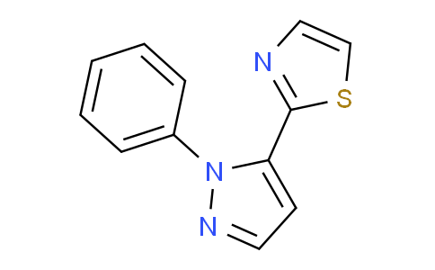 CAS No. 1269292-90-1, 2-(1-Phenyl-1H-pyrazol-5-yl)thiazole