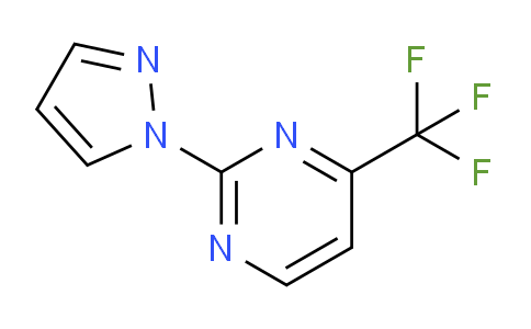 CAS No. 1227955-10-3, 2-(1H-Pyrazol-1-yl)-4-(trifluoromethyl)pyrimidine