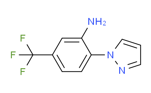 CAS No. 883881-78-5, 2-(1H-Pyrazol-1-yl)-5-(trifluoromethyl)aniline