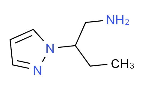 CAS No. 1173099-46-1, 2-(1H-Pyrazol-1-yl)butan-1-amine