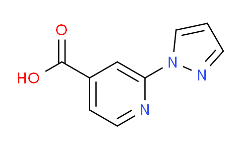 CAS No. 1152940-72-1, 2-(1H-Pyrazol-1-yl)isonicotinic acid