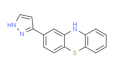 CAS No. 63285-55-2, 2-(1H-Pyrazol-3-yl)-10H-phenothiazine