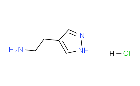 CAS No. 1246551-54-1, 2-(1H-Pyrazol-4-yl)ethanamine hydrochloride