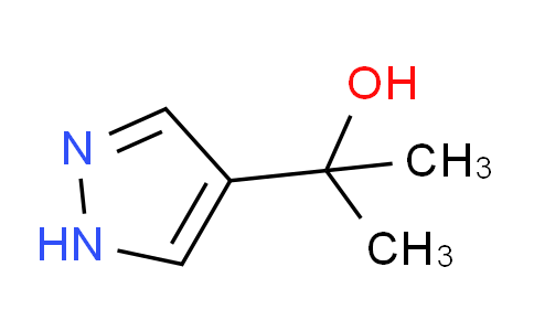 CAS No. 23585-56-0, 2-(1H-Pyrazol-4-yl)propan-2-ol