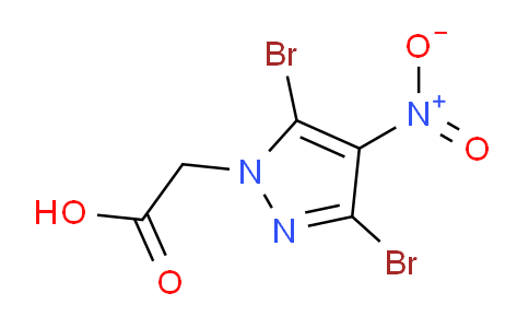 CAS No. 1172253-30-3, 2-(3,5-Dibromo-4-nitro-1H-pyrazol-1-yl)acetic acid