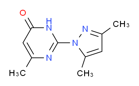 CAS No. 65004-42-4, 2-(3,5-Dimethyl-1H-pyrazol-1-yl)-6-methylpyrimidin-4(3H)-one