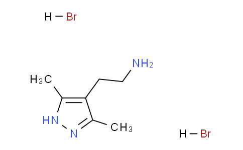 CAS No. 1257658-83-5, 2-(3,5-Dimethyl-1H-pyrazol-4-yl)ethanamine dihydrobromide