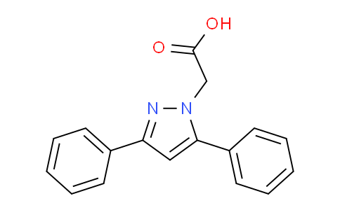 CAS No. 93323-67-2, 2-(3,5-Diphenyl-1H-pyrazol-1-yl)acetic acid