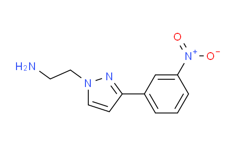 CAS No. 1019000-80-6, 2-(3-(3-Nitrophenyl)-1H-pyrazol-1-yl)ethanamine