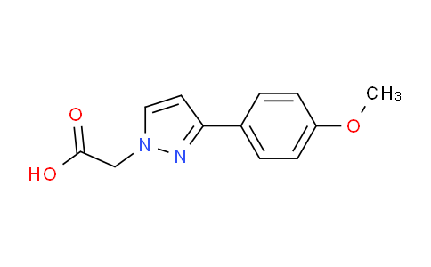 CAS No. 959584-25-9, 2-(3-(4-Methoxyphenyl)-1H-pyrazol-1-yl)acetic acid