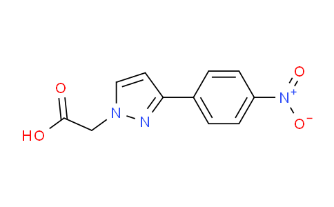 CAS No. 959582-09-3, 2-(3-(4-Nitrophenyl)-1H-pyrazol-1-yl)acetic acid