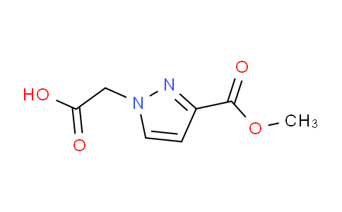 CAS No. 1170089-42-5, 2-(3-(Methoxycarbonyl)-1H-pyrazol-1-yl)acetic acid